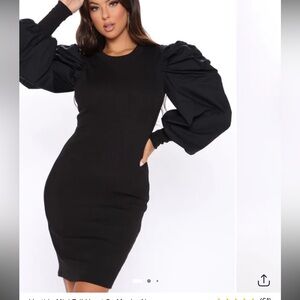 slim fit dress slacks Elegant Gold Silver Sequence Deep V-Neck Ruffle Tie-Up Open Back Dress with Long Sleeve L / Gold main image 1